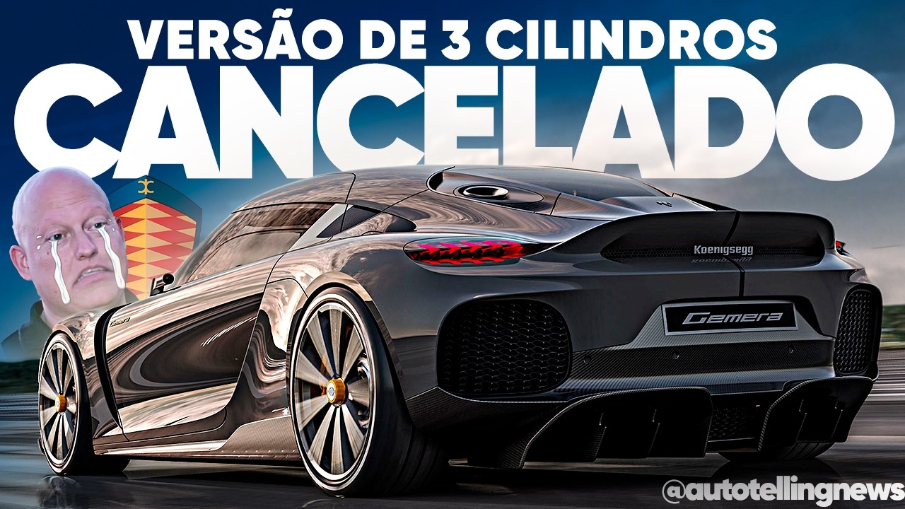 Koenigsegg Gemera 3 Cilindros JÁ SAIU DE LINHA!