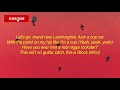 DaBaby ROCKSTAR Ft Roddy Ricch Lyrics Brand New Lamborghini Cop Car
