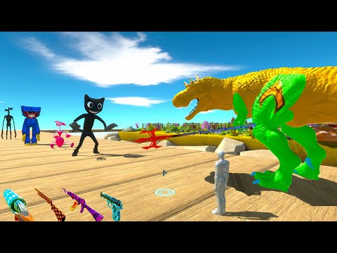 AQUAMAN T-REX FPS AVATAR RESCUE MISSION - Animal Revolt Battle Simulator