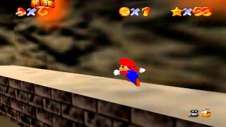 Super Mario 64 - Caverne Brumeuse - Etoile 6 : Attention aux boulets !