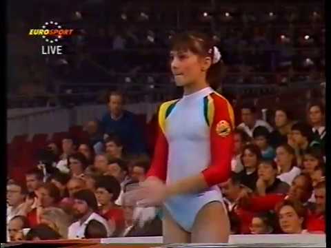 1989 World Gymnastics Championships - Women's Team Optionals, Part 2 (Eurosport)