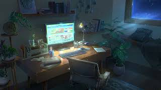 mylivewallpapers com Night Study Room 4K