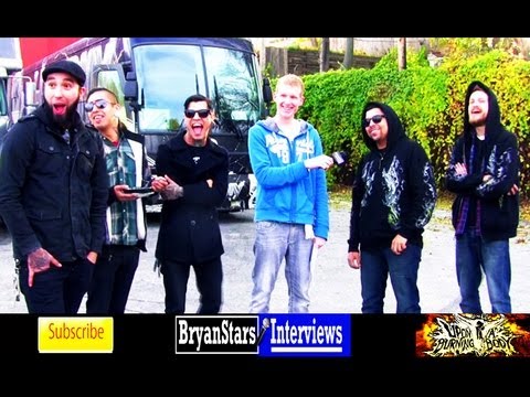 Upon A Burning Body Interview Chelsea Grin Tour 2012