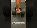 Dumbbell Rows correct form( upper-back workout 🔥🔥)