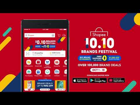 Shopee 10.10 (2021) Brands Festival DVC Q4 2021 15s (Product Focus Version)