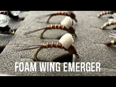 Simple Fly Tying - Foam Wing Emerger - Easy to Tie and Catches Fish