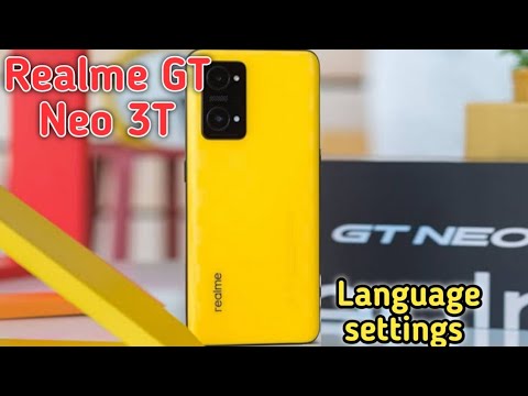 Language Change In Realme GT Neo 3T, Language Setting In Realme GT Neo 3T,