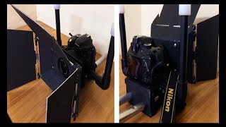 DIY matte box & Rail system for DSLR ( part 1 )