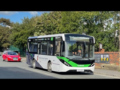 123 GoAhead West Yorkshire and Yorkshire Buses at work in the Heavy Woollen District 