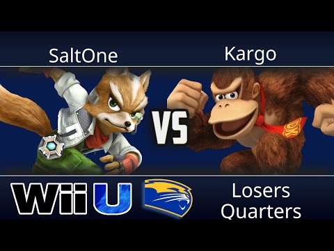 Smash @ Hooch - SaltOne (Fox) vs Kargo (DK) - Smash 4 Losers Quarters