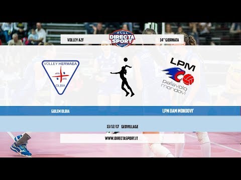Volley A2F - Golem Olbia - LPM Bam Mondovì (1-3)