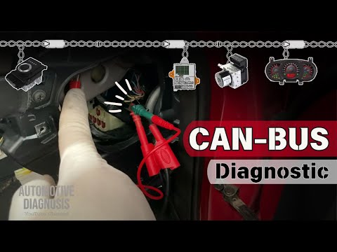 CAN-BUS erklärt | Karosserie-CAN-Bus-Diagnose | B-CAN mit Multimeter und Oszilloskop testen