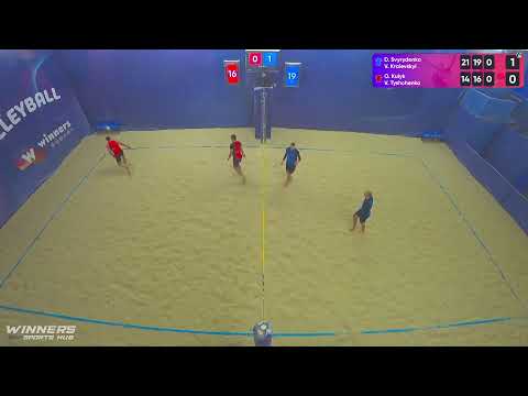 12:50 D. Svyrydenko / V. Kraievskyi - O. Kulyk / V. Tyshchenko 31.01.2023 | Winners Beach Volleyball