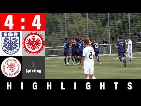 SG ROSENHÖHE OF - EINTRACHT FRANKFURT U16 |4:4 HIGHLIGHTS 4K