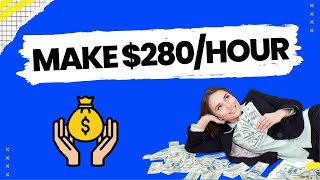 Get Paid $280 Daily With These Work From Home Jobs 2023 (How To Make Money Online 2023)