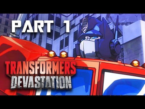 Transformers Devastation Walkthrough Part 1 - Chapter 1 MEGATRON (Transformers PC Gameplay 60fps)