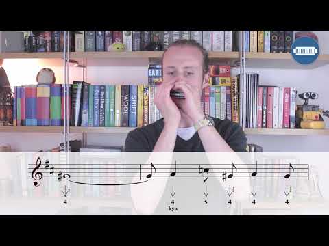 Run Through The Jungle CCR Harmonica Lesson on G Harmonica