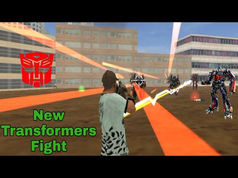 Fight with New Transformers Vegas crime simulator | Killing Transformers Vegas crime simulator