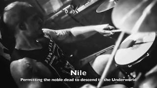 Nile - Permitting the noble dead to descend to the Underworld  - DRUM COVER