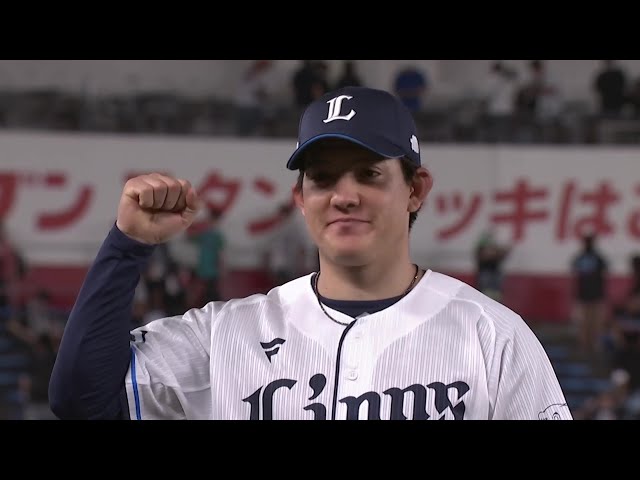 ライオンズ・與座海人投手ヒーローインタビュー 7月12日 千葉ロッテマリーンズ 対 埼玉西武ライオンズ