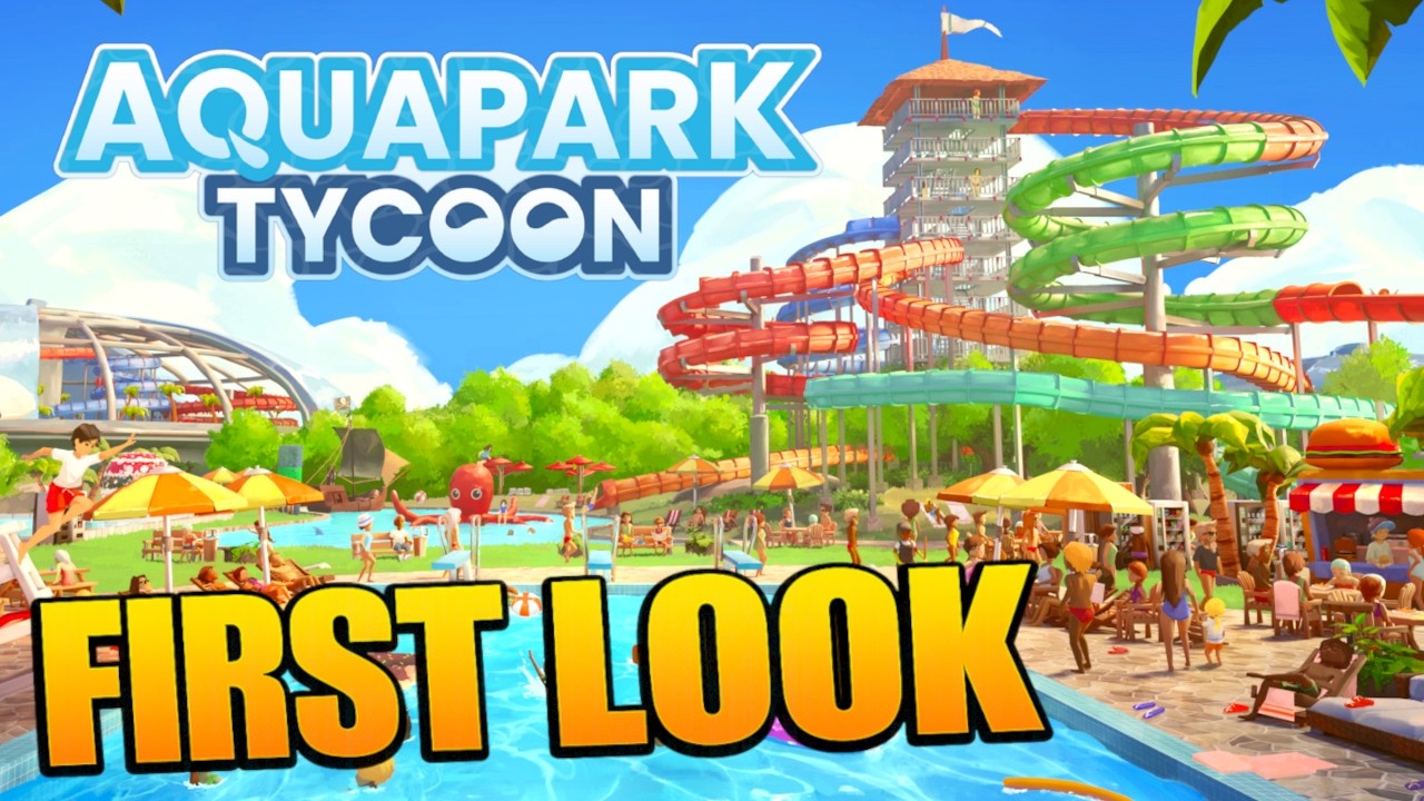 Aquapark Tycoon - Gameplay