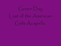 Green Day Acapella 1 
