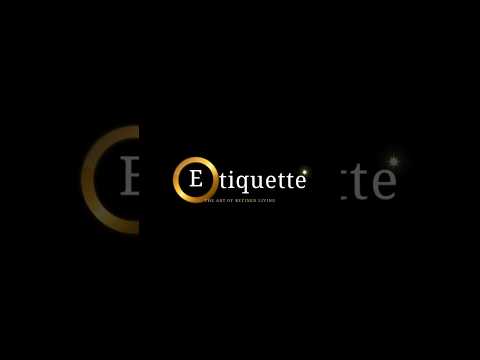 Etiquette video thumbnail