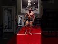 Chris Bumstead Posing Gym Motivation