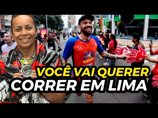 MARATONA DE LIMA 2026 - Ensurdecedoramente divertida, essa corrida te empurra à base do grito