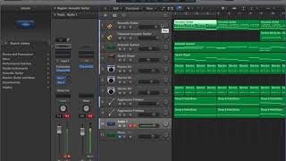 Download lagu LOGIC PRO X - Membuat lagu Instrumental menggunakan PC MACBOOK PRO / Create Instrumental mp3