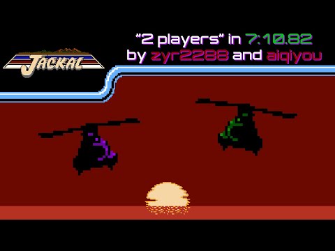Two player TASBot? NES Jackal in record time while TASBot gets turned into chickens