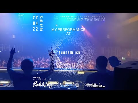 Performance at TUNNELBLICK RAVE Frankfurt - Batschkapp