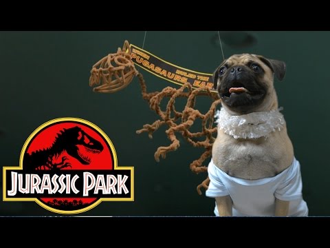 Jurassic Park (Cute Pug Puppy Edition)