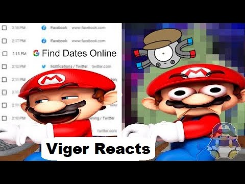 Viger Reacts to SMG4's "Mario Reacts to SMG4's Browser History"