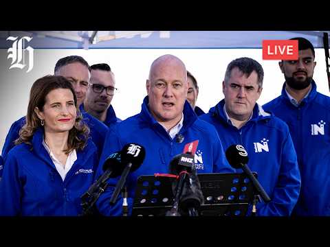 Thumbnail for NZ Herald LIVE: Christopher Luxon makes National fiscal plan announcement