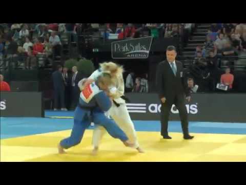 48 kg  1/8 *  CHERNIAK (UKR) - KONDRATYEVA (RUS) *  Judo 2014  European Championships (FRA) * 7