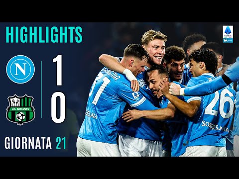 Video highlights della Napoli vs Sassuolo ( a ) - Giornata 21 - Fantacalcio e fantamedie