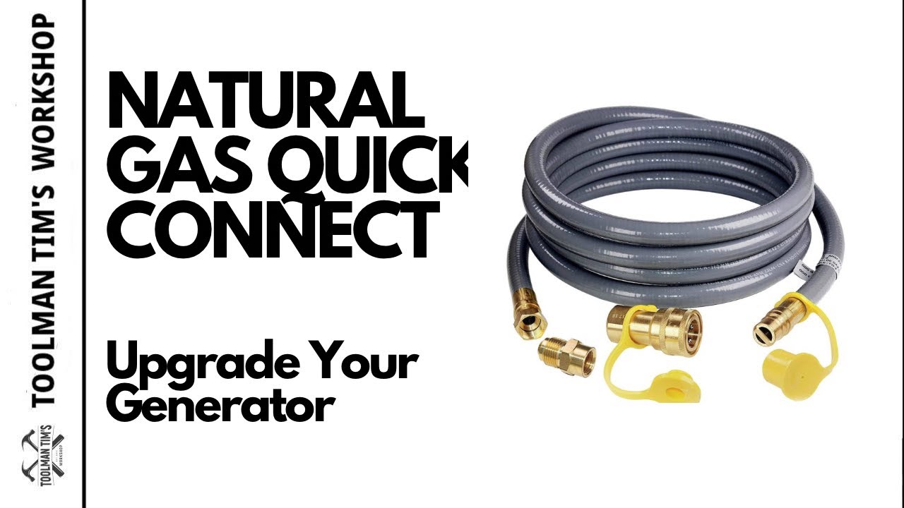 Watch video QUICK CONNECT HOOK UP FOR NATURAL GAS GENERATOR - Firman Trifuel Now QUICK CONNECT HOOK UP FOR NATURAL GAS GENERATOR - Firman Trifuel