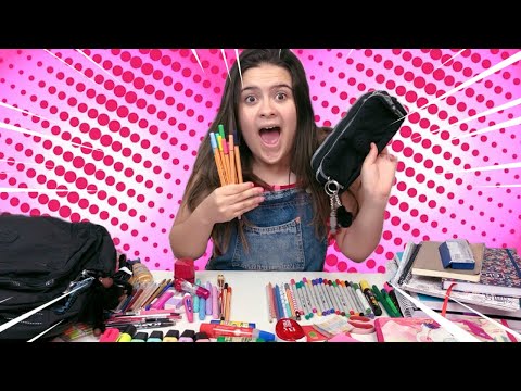 ARRUMANDO MEU MATERIAL / ESTOJO ESCOLAR 2019!