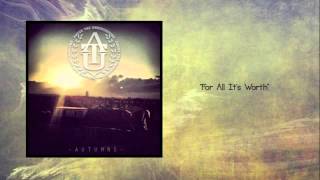 For All It's Worth - Above the Underground