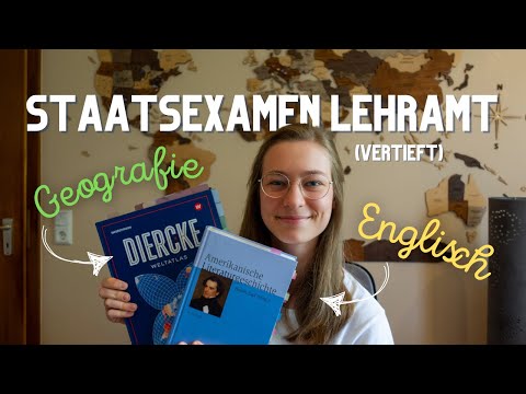 STAATSEXAMEN LEHRAMT BAYERN: Meine Tipps für alle Fächer & Schularten + Englisch/Geographie vertieft