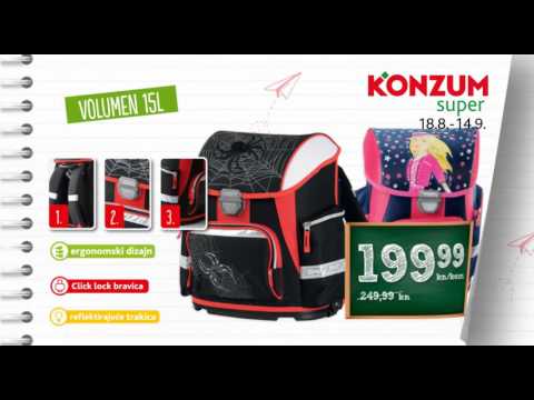 Po sve za školu po Konzum - isplati se!