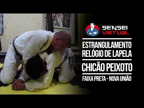 Estrangulamento Relógio de Lapela - Chicão Peixoto | Posição de Jiu Jitsu