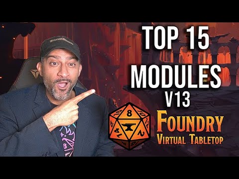 My Top 15 ESSENTIAL Modules For V13 Foundry VTT