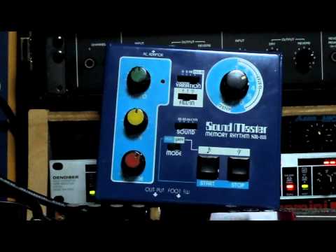 Sound Master SR-88 Memory Rhythm rare drum machine vintage | Reverb
