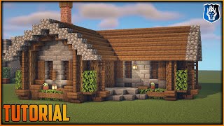 Minecraft: How to Make a Medieval Stone House (Tutorial)