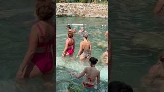 ☀️The Wonder Of The Pamukkale Fun Cleopatra Pool Turkey -Best Day?️ #cleopatra #pool #pamukkale