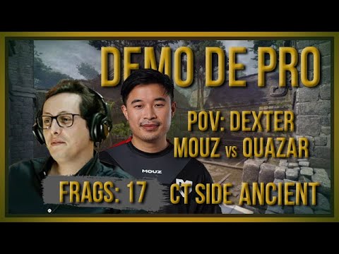 [PT] zorlaK Analisa: PoV DEXTER - MOUZ vs QUAZAR - ANCIENT (CT-SIDE) [Demo de Pro]