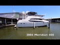 2004 Meridian 408 Motor Yacht PEGGED SOLD By Parker Griffo Of Virginia Yacht Brokers