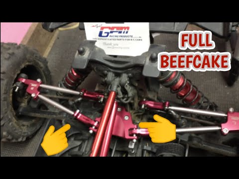 8s Arrma Outcast GPM Aluminum Rear Tie Rod & Stabilizer Install